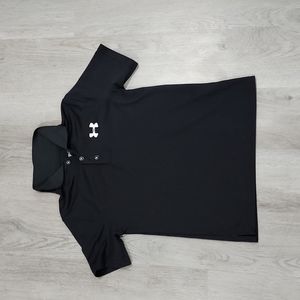 Boys Under Armour Golf Shirt Size Med